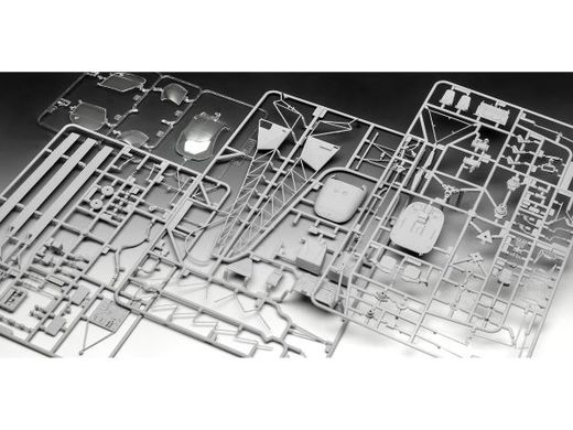Set maquette et peintures hélicoptère Alouette II 1/32 - Model set Revell 63804