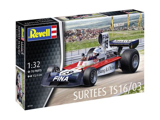 Maquette voiture de course : Surtees TS16/03 1/32 - Revell 07739 7739