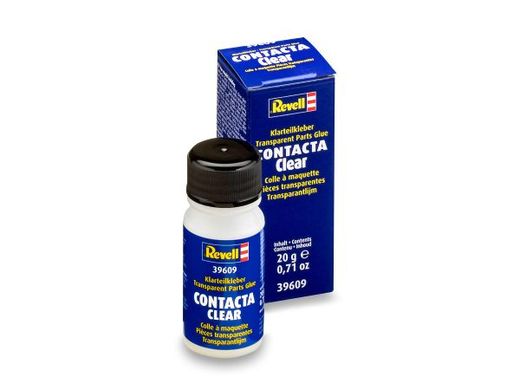 Contacta clear - Colle pour plastiques transparents - Revell 39609