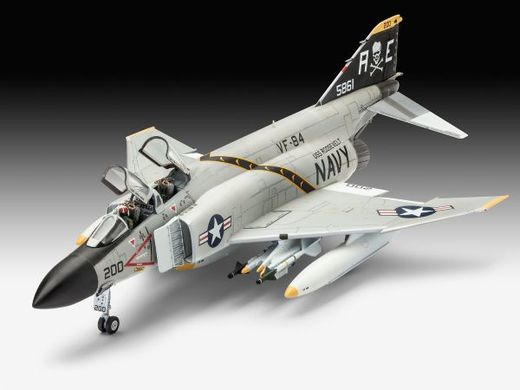 Maquette avion militaire F-4J Phantom US navy 1:72 - Revell 03941, 3941