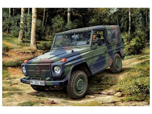 Maquette véhicule militaire : Model set Camion Léger "Wolf" - 1/35 - Revell 63277