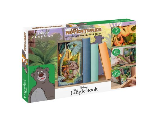 Serre-livres Bois : Tiny Adventures - Disney "Le Livre de la Jungle" - Revell 00535