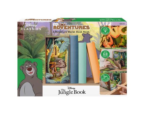 Serre-livres Bois : Tiny Adventures - Disney "Le Livre de la Jungle" - Revell 00535