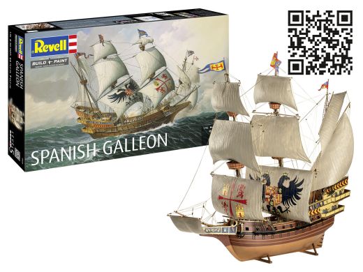 Maquette voilier : Galion espagnol 1/96 - Revell 05620 5620