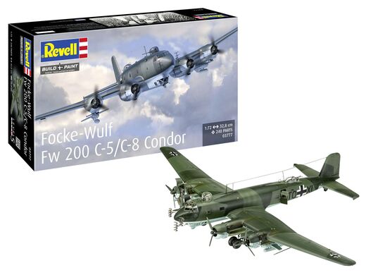 Maquette avion : Focke-Wulf Fw 200 C-5/C-8 Condor 1/72 - Revell 03777 3777