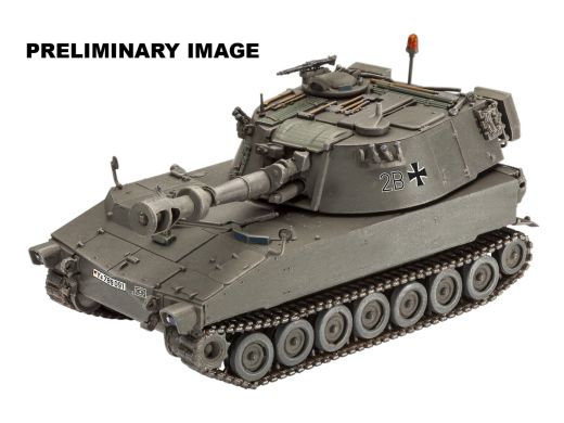 Maquette militaire : Model Set Char M109 A2 1/72 - Revell 63361