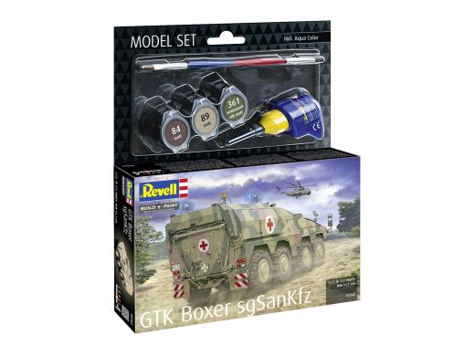 Maquette militaire : Véhicule blindé Boxer sgSanKfz 1/72 - Revell 63362 63362