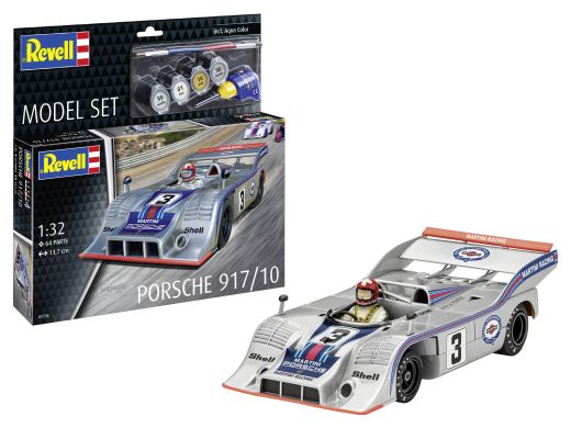 Coffret maquette de voiture : Model set Porsche 917/10 1/32 - Revell 67738