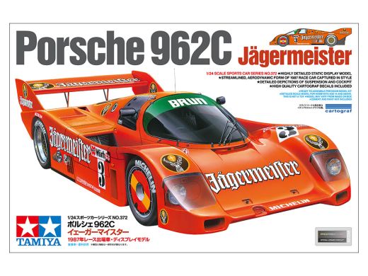 Porsche 962C Jägermeister 1/24 - Tamiya 24372