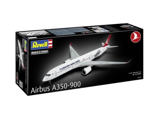 Maquette avion civil : Airbus A350-900 "Turkish Airlines" 1/144 - Revell 03773 3773