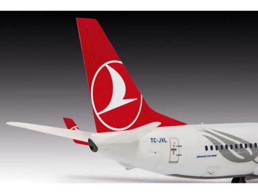 Maquette avion civil : Boeing 737-800 "Turkish Airlines" 1/144 - Revell 03772  3772