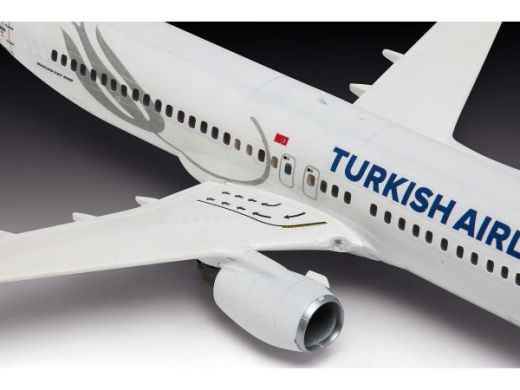 Maquette avion civil : Boeing 737-800 "Turkish Airlines" 1/144 - Revell 03772  3772