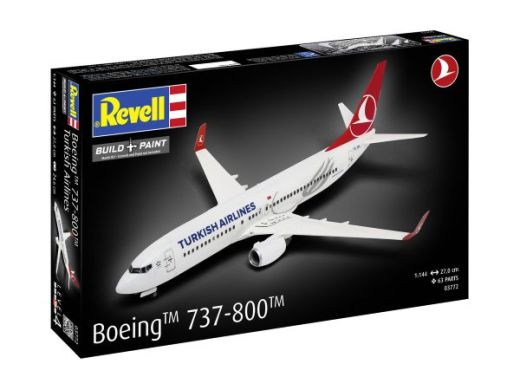 Maquette avion civil : Boeing 737-800 "Turkish Airlines" 1/144 - Revell 03772  3772