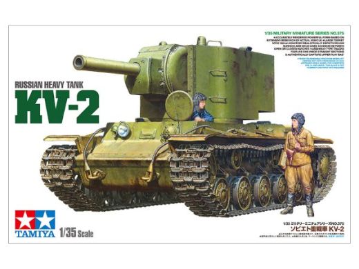 Char lourd russe KV-2 1/35 - Tamiya 35375