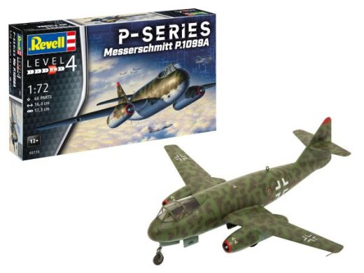 Maquette avion militaire : Model Set Messerschmitt P.1099A 1/72 - Revell 63774