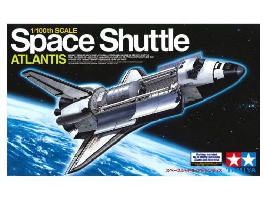 Maquette en plastique : Navette spaciale atlantis - 1/100 - Tamiya 60402