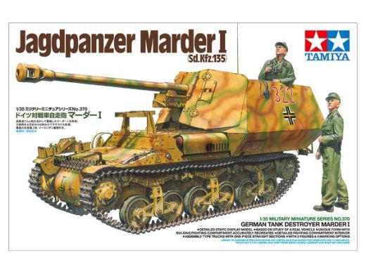 Maquette militaire : Tank allemand Marder I - 1:35 - Tamiya 35370