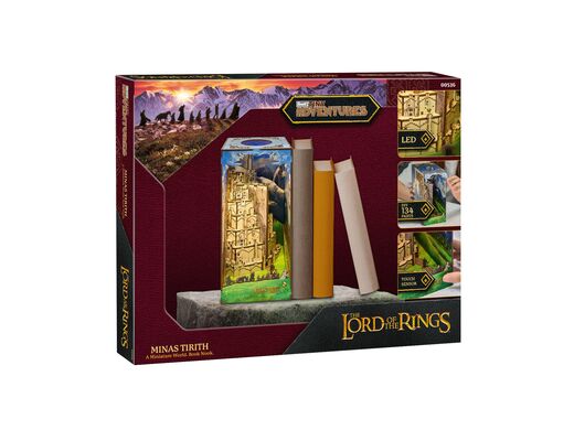 Serre-livres Bois : Tiny Adventures - Le Seigneur des Anneaux "Minas Tirith" - Revell 00536