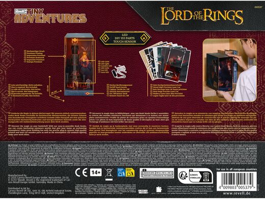 Serre-livres Bois : Tiny Adventures - Le Seigneur des Anneaux "Barad-Dûr" - Revell 00537