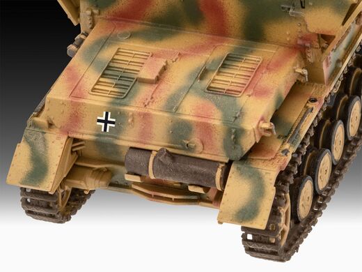 Maquette militaire : Flakpanzer IV Möbelwagen 3,7 cm Flak 43 1/72 - Revell 03363 3363