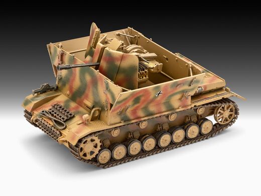 Maquette militaire : Model set Flakpanzer IV Möbelwagen 3,7 cm Flak 43 1/72 - Revell 63363