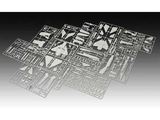 Maquettes d'avions militaires : Coffret 70 ans des avions de la Bundeswehr 1/72 - Revell 05627 5627