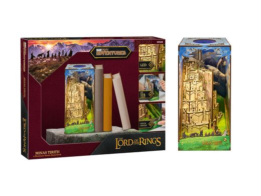 Serre-livres Bois : Tiny Adventures - Le Seigneur des Anneaux "Minas Tirith" - Revell 00536