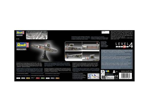 Maquette sous-marin militaire : S.S.B. Abraham Lincoln - Revell 05185 5185