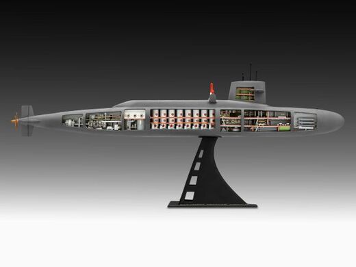 Maquette sous-marin militaire : S.S.B. Abraham Lincoln - Revell 05185 5185