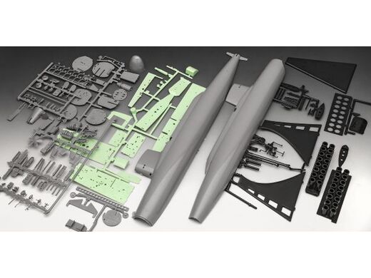 Maquette sous-marin militaire : S.S.B. Abraham Lincoln - Revell 05185 5185
