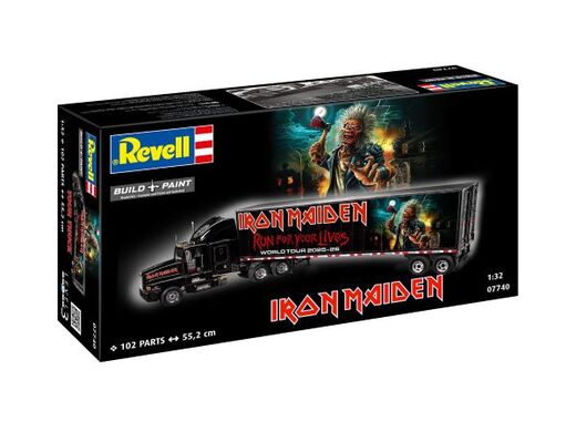 Maquette camion : Tour Truck "Iron Maiden" 1/32 - Revell 07740 7740