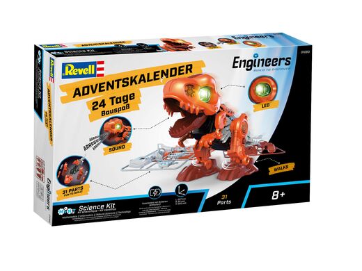 Calendrier de l'Avent T.Rex Électrique - Revell Engineers 01060