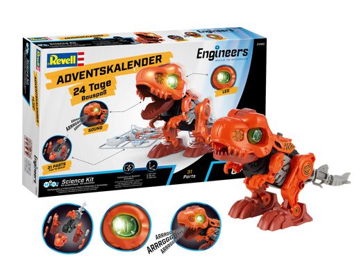 Calendrier de l'Avent T.Rex Électrique - Revell Engineers 01060