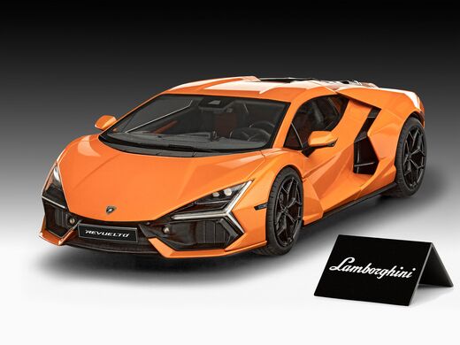 Découvrez la maquette Lamborghini Revuelto de Revell, référence 07723, à l'échelle 1/24,
