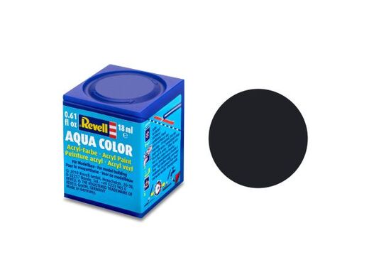 Revell 36108 - Noir mat : Peinture acrylique