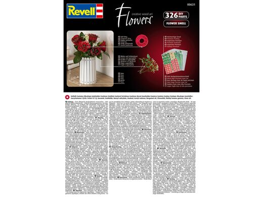 Maquette en bois pour débutant : Fleurs en Bois : Rêve de Roses - Revell 00631