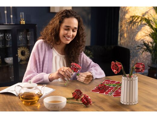 Maquette en bois pour débutant : Fleurs en Bois : Rêve de Roses - Revell 00631