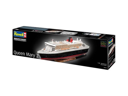 Kit de modélisme de navire de croisière : Queen Mary 2 1/400 - Revell 05223
