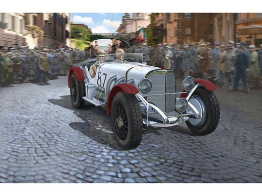 Maquette voiture : Starter Kit Mercedes-Benz SSKL 1/32 - Revell 77737
