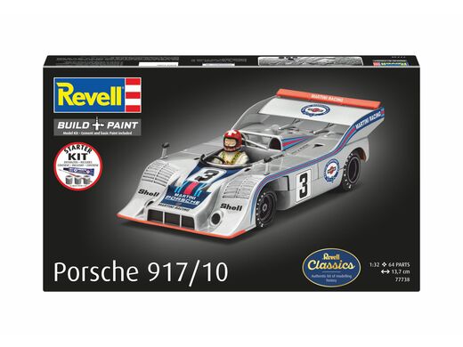Maquette voiture : Starter kit Porsche 917/10 1/32 - Revell 77738
