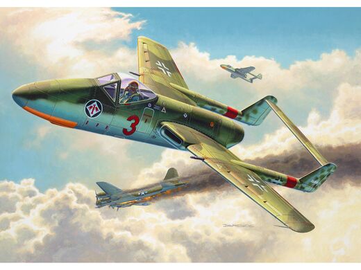 Maquette avion militaire : Focke-Wulf TL Jäger "Flitzer" 1/72 - Revell 03761
