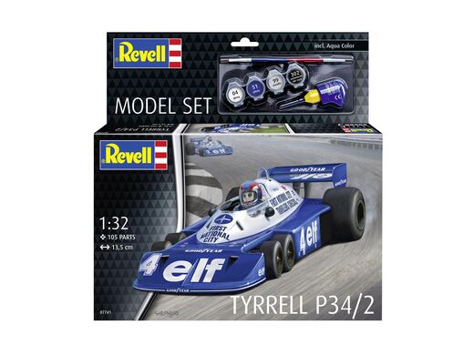 Coffret cadeau voiture : Model set Tyrrel P34/2 - 1/32 - Revell 67741