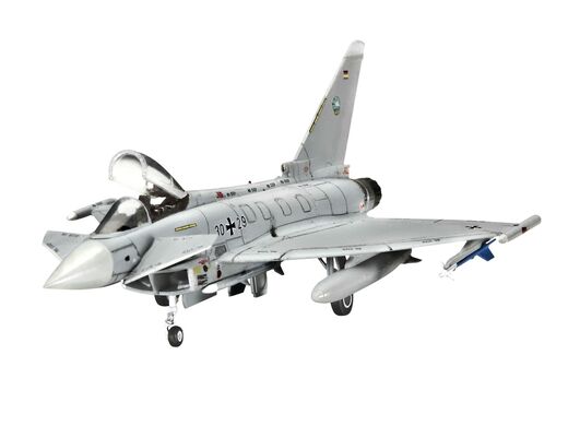 Maquette avion : Starter Kit Eurofighter Typhoon (monoplace) 1/144 - Revell 74282