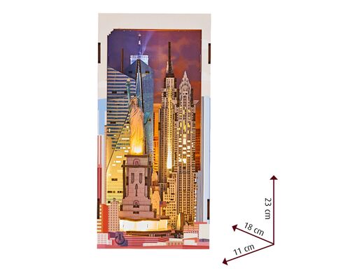 Serre-livres en bois : Tiny Adventures « New York » - Revell 00540
