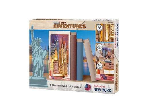 Serre-livres en bois : Tiny Adventures « New York » - Revell 00540