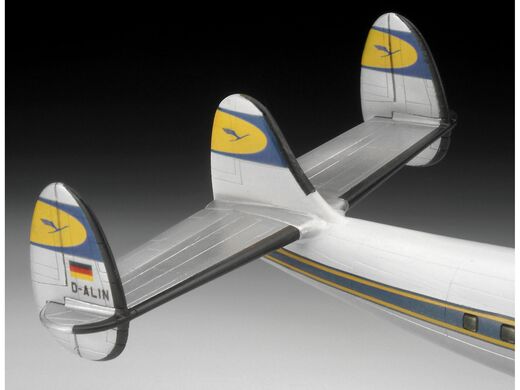 Maquette avion militaire : Model Set Lockheed L.1049G Super Constellation 1/144 - Revell 63745