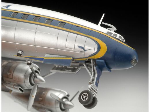 Maquette avion militaire : Model Set Lockheed L.1049G Super Constellation 1/144 - Revell 63745