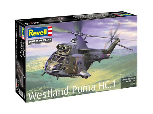 Maquette hélicoptère : Westland Puma HC.1 1/144 - Revell 03746