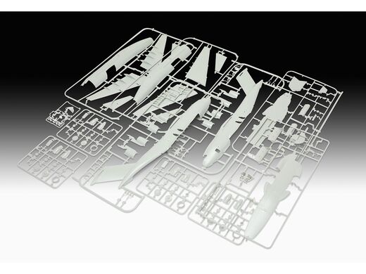 Maquette avion militaire : Boeing C-17A Globemaster III 1/144 - Revell 03747