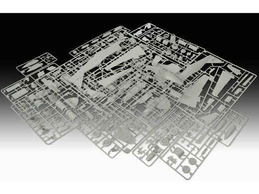 Maquettes avions : Messerschmitt Me262A-1a/U4 1/32 - Revell 03749